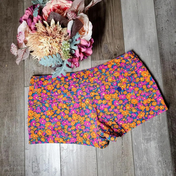 Volcom Floral Frochickie 2 1/2" Short "I MUST HAVE" Size 5 Juniors Pink Blush - Picture 4 of 15